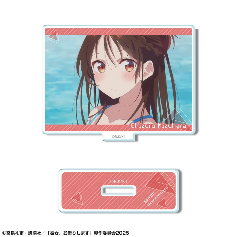 彼女、お借りします ミニアクリルスタンド Ver.3 デザイン04(水原千鶴/D)