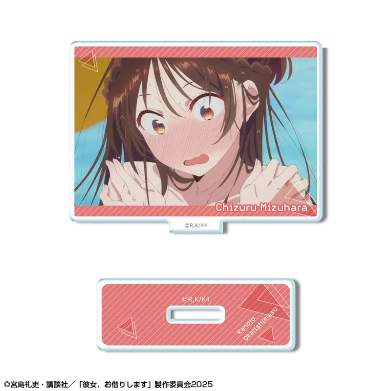 彼女、お借りします ミニアクリルスタンド Ver.3 デザイン08(水原千鶴/H)