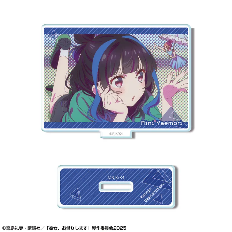 彼女、お借りします ミニアクリルスタンド Ver.3 デザイン15(八重森みに)