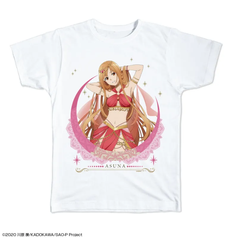 ソードアート・オンライン Tシャツ XLサイズ デザイン01(アスナ/踊り子ver.)【描き下ろし】