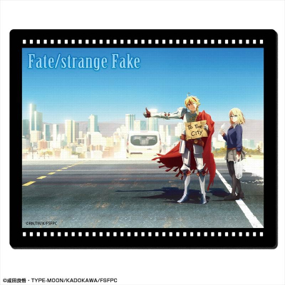『Fate/strange Fake』 ラバーマウスパッド デザイン10(アヤカ・サジョウ&セイバー/B) 2