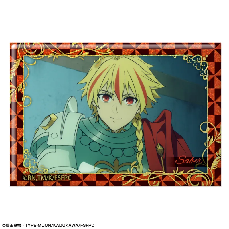 『Fate/strange Fake』 ホログラム缶バッジ デザイン04(セイバー/B)