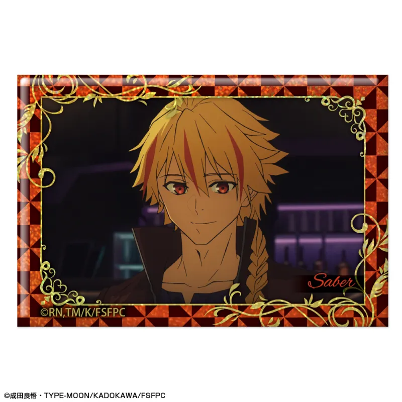 『Fate/strange Fake』 ホログラム缶バッジ デザイン05(セイバー/C)