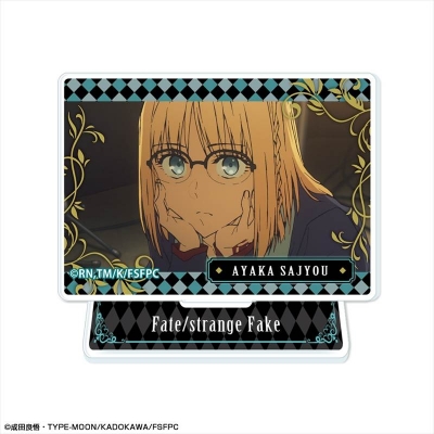 『Fate/strange Fake』 ミニアクリルスタンド デザイン01(アヤカ・サジョウ/A) 2