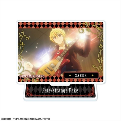 『Fate/strange Fake』 ミニアクリルスタンド デザイン04(セイバー/B) 2