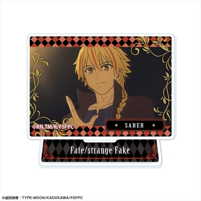 『Fate/strange Fake』 ミニアクリルスタンド デザイン05(セイバー/C) 2
