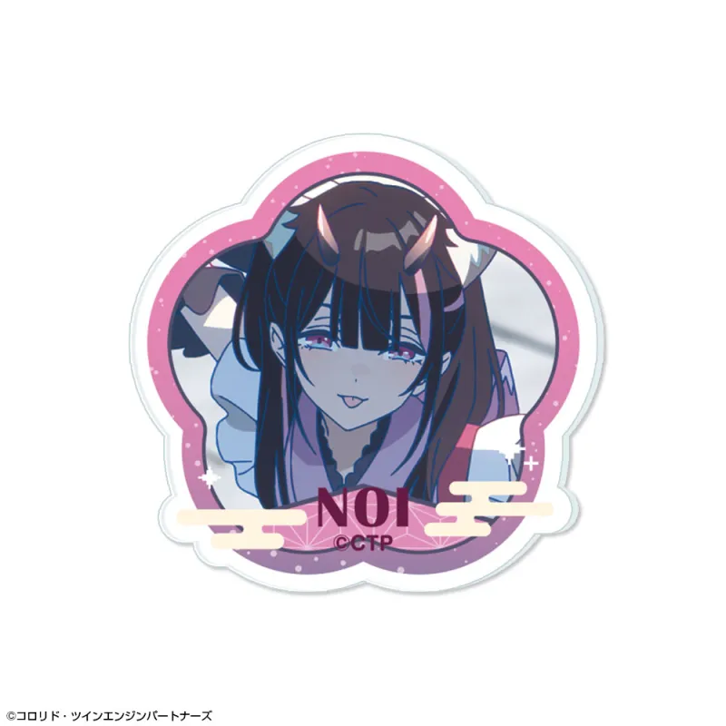 超かぐや姫！ アクリルバッジ デザイン15(駒沢乃依)