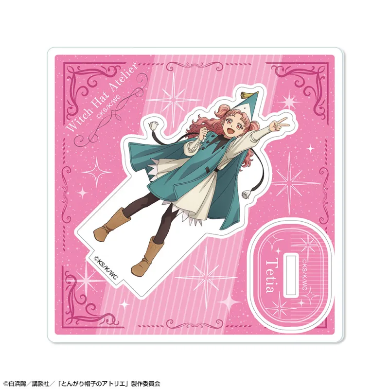 「とんがり帽子のアトリエ」 アクリルスタンドリトル デザイン04(テティア)