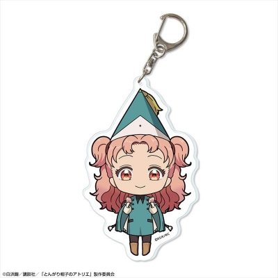 「とんがり帽子のアトリエ」 ビッグアクリルキーホルダー デザイン10(テティア/ちびキャラ) 2