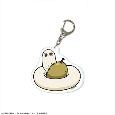 「とんがり帽子のアトリエ」 ビッグアクリルキーホルダー デザイン12(フデムシ/ちびキャラ) 2