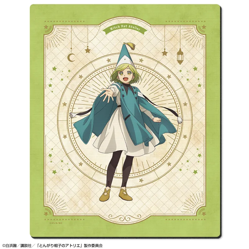 「とんがり帽子のアトリエ」 ラバーマウスパッド デザイン01(ココ)