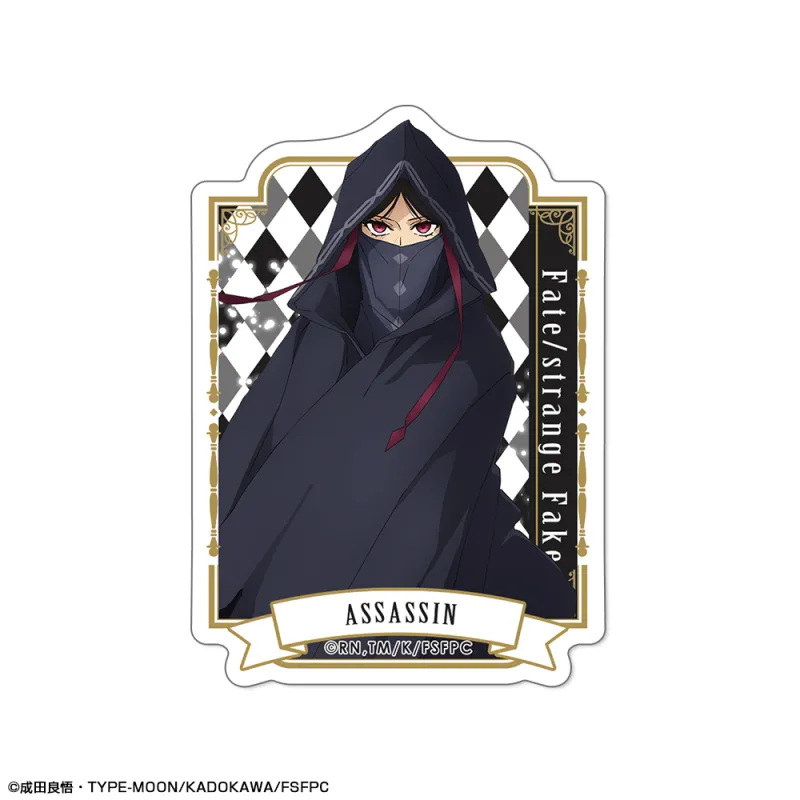 『Fate/strange Fake』 ミニステッカー Ver.2 デザイン05(アサシン)