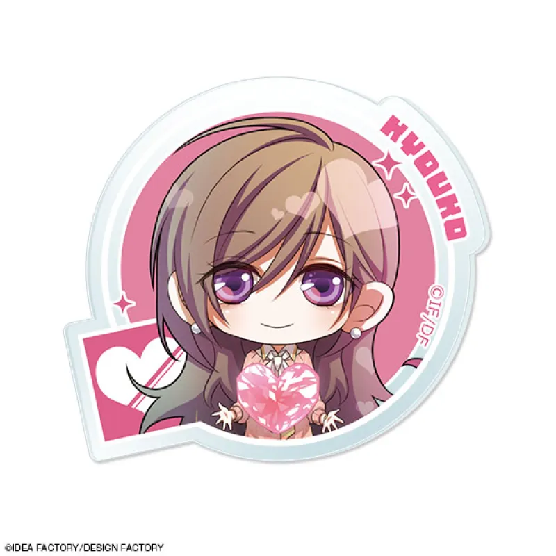 Glass Heart Princess アクリルバッジ デザイン01(姫乃京子)