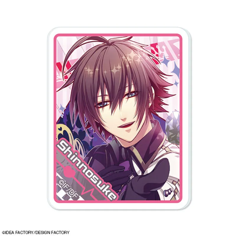 Glass Heart Princess アクリルバッジ デザイン07(柾木真之介/B)