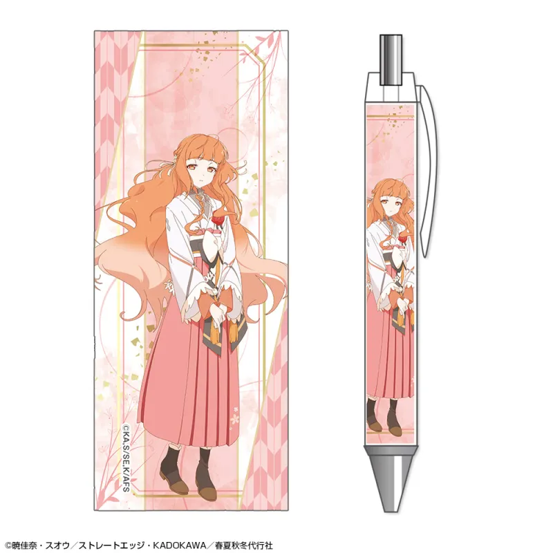 『春夏秋冬代行者 春の舞』 ボールペン デザイン01(花葉雛菊)