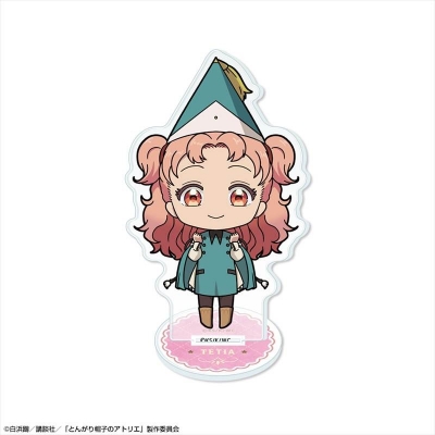 「とんがり帽子のアトリエ」 ちびキャラアクリルスタンド デザイン04(テティア/ちびキャラ) 2