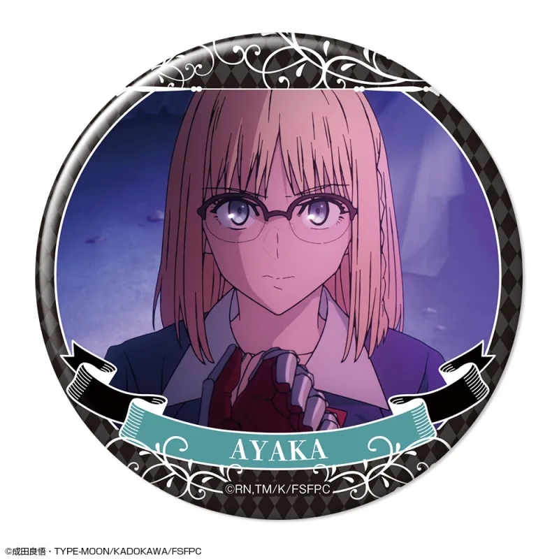 『Fate/strange Fake』 缶バッジ Ver.2 デザイン01(アヤカ・サジョウ)