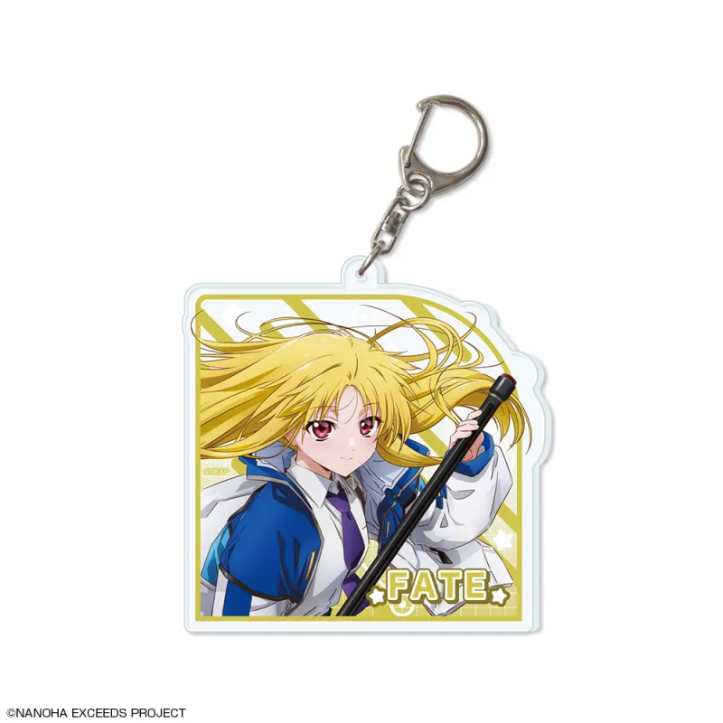 魔法少女リリカルなのは EXCEEDS Gun Blaze Vengeance ビッグアクリルキーホルダー デザイン05(フェイト・T・ハラオウン/B)