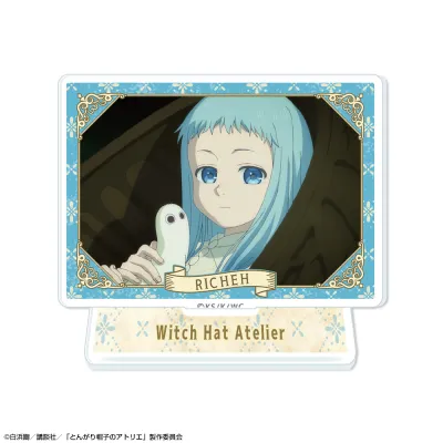 「とんがり帽子のアトリエ」 ミニアクリルスタンド デザイン13(リチェ)
