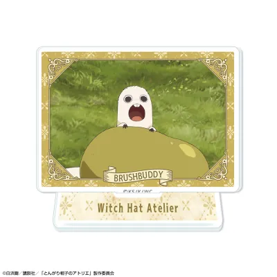 「とんがり帽子のアトリエ」 ミニアクリルスタンド デザイン15(フデムシ)