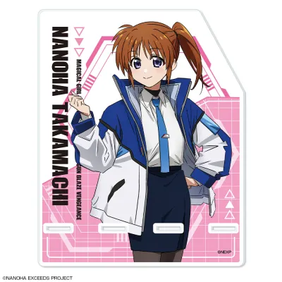 魔法少女リリカルなのは EXCEEDS Gun Blaze Vengeance アクリルスマホスタンド デザイン02(高町なのは/A)