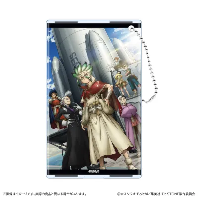 Dr.STONE クリアパスケース/キービジュアル