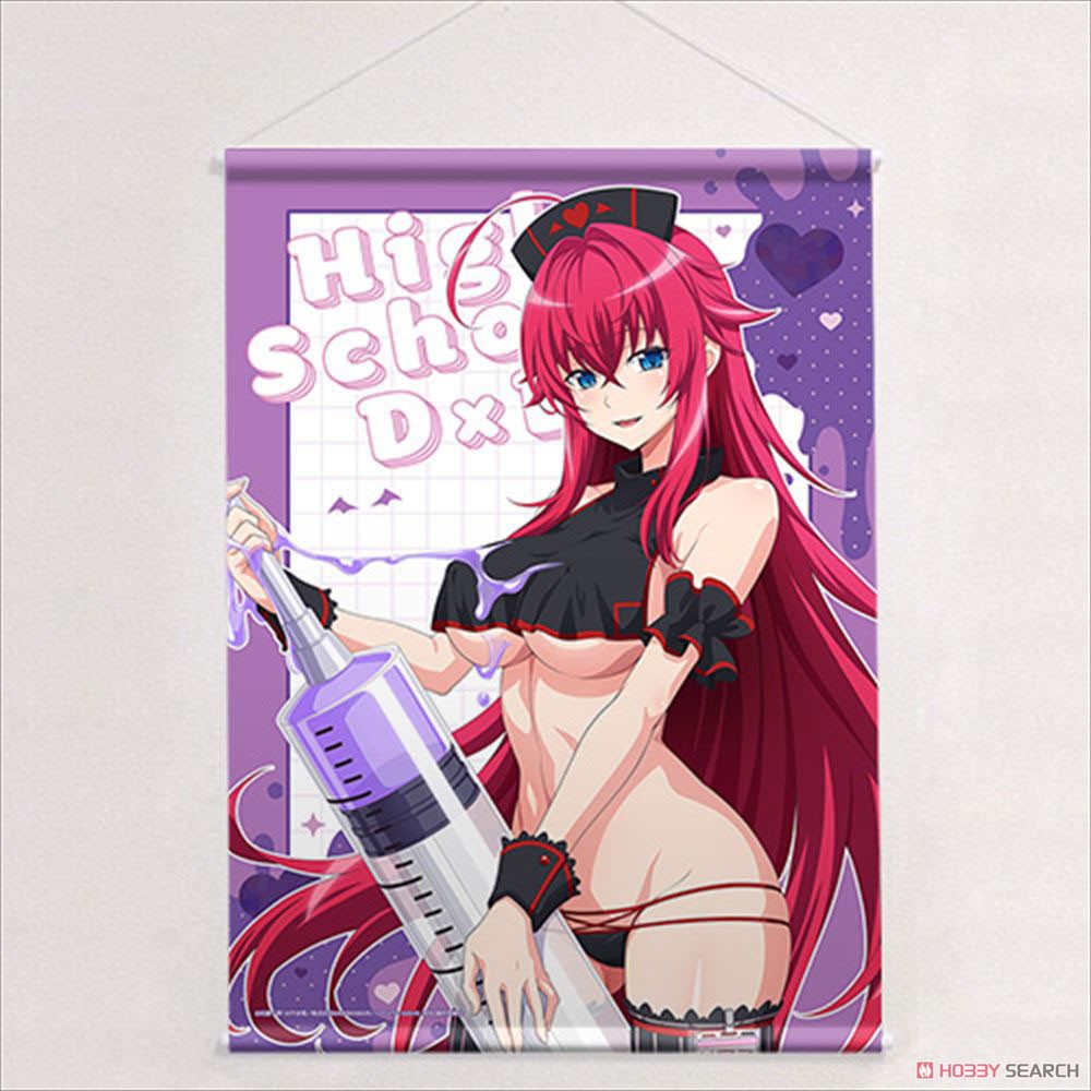 ハイスクールD×D HERO 描き下ろしB2タペストリー（リアス・グレモリー／黒ナース）Wスエード 3