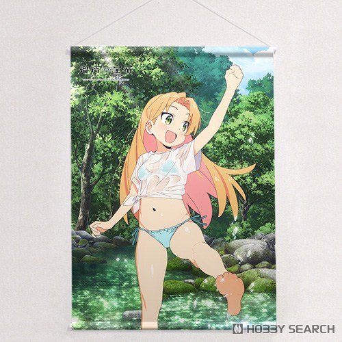 瑠璃の宝石 描き下ろしB2タペストリー（谷川瑠璃／水遊び）Wスエード 3