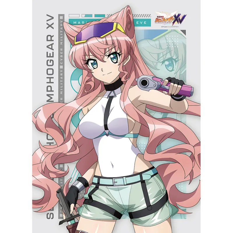 戦姫絶唱シンフォギアXV 描き下ろしB2タペストリー(マリア/サイバーミリタリー)Wスエード