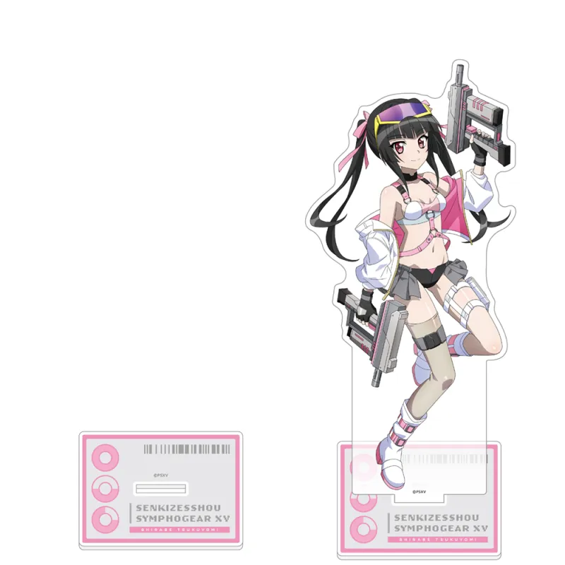 戦姫絶唱シンフォギアXV　描き下ろし特大アクリルスタンド（調／サイバーミリタリー）