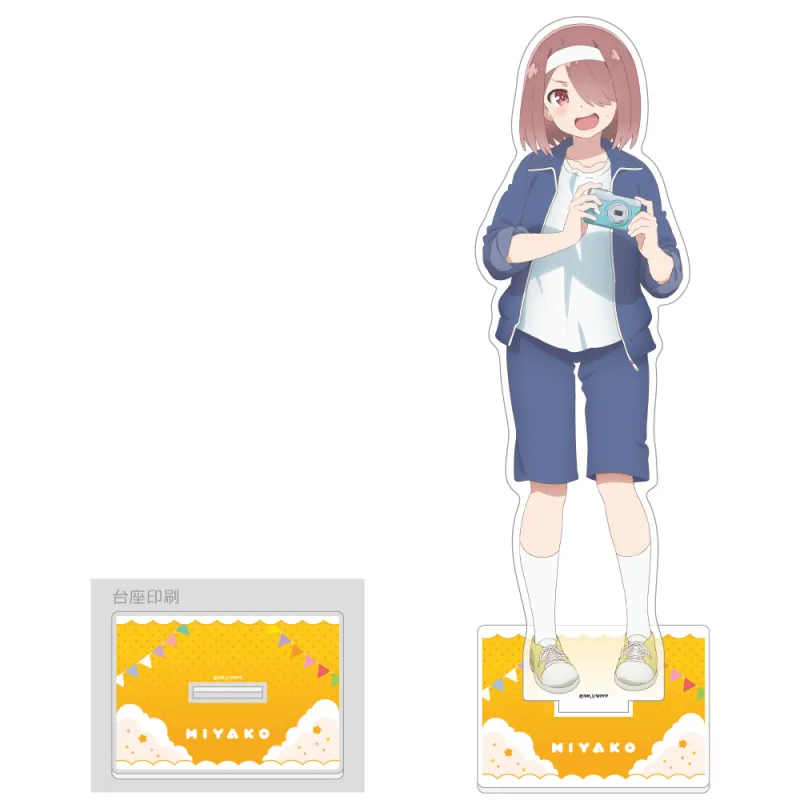 私に天使が舞い降りた！プレシャス・フレンズ 描き下ろし特大アクリルスタンド（星野みやこ／運動会）
