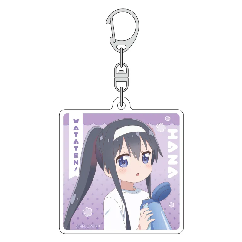 私に天使が舞い降りた!プレシャス・フレンズ 描き下ろしアクリルキーホルダー(白咲 花/運動会)