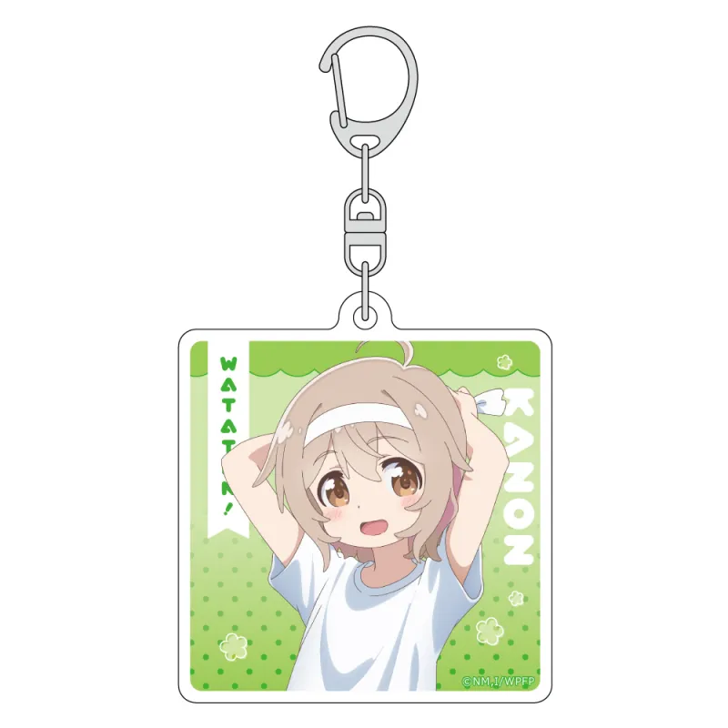 私に天使が舞い降りた！プレシャス・フレンズ 描き下ろしアクリルキーホルダー（小之森夏音／運動会）