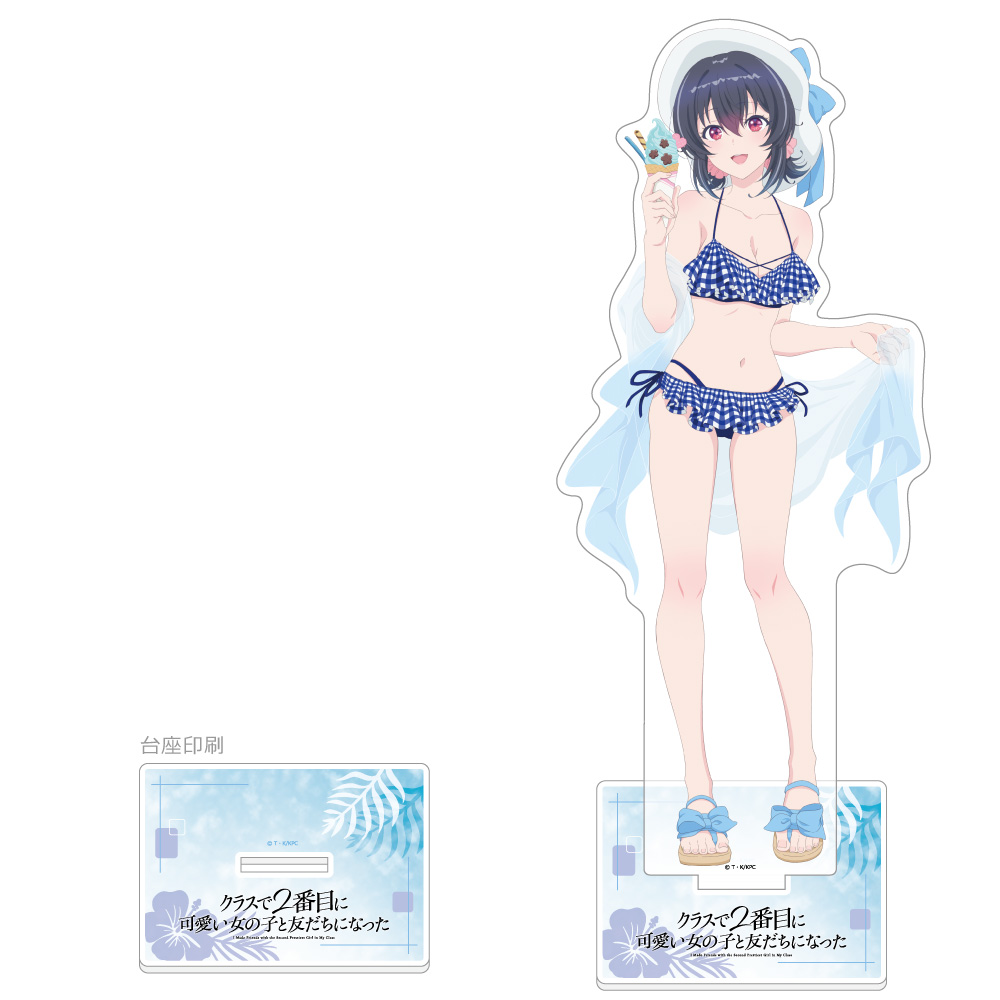 描き下ろし特大アクリルスタンド(朝凪 海/水着) 2