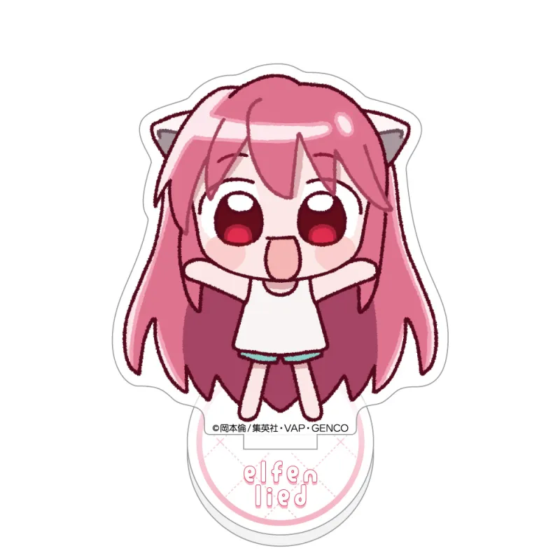 エルフェンリート ミニアクリルスタンド(にゅう)