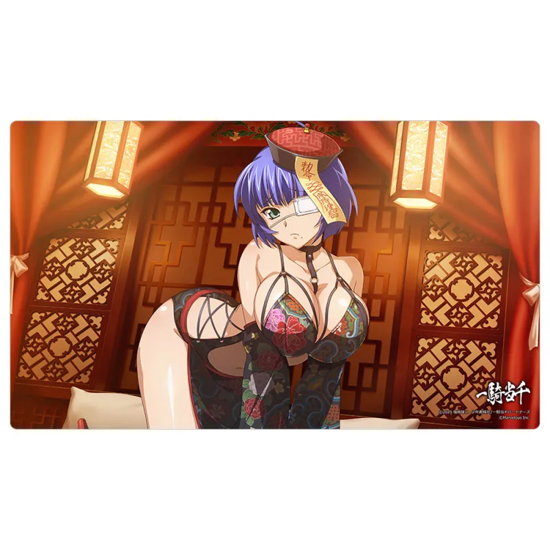一騎当千 ラバーマット(呂蒙子明/妖姿媚態)