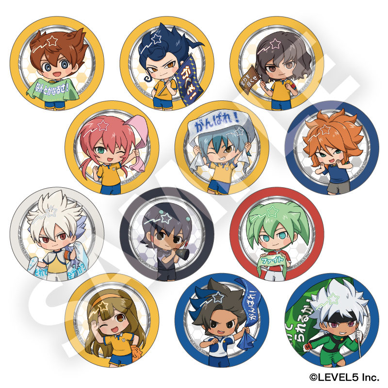 イナズマイレブン 英雄たちのヴィクトリーロード トレーディングフレフレンズ缶バッジ Vol.2 全12種 2