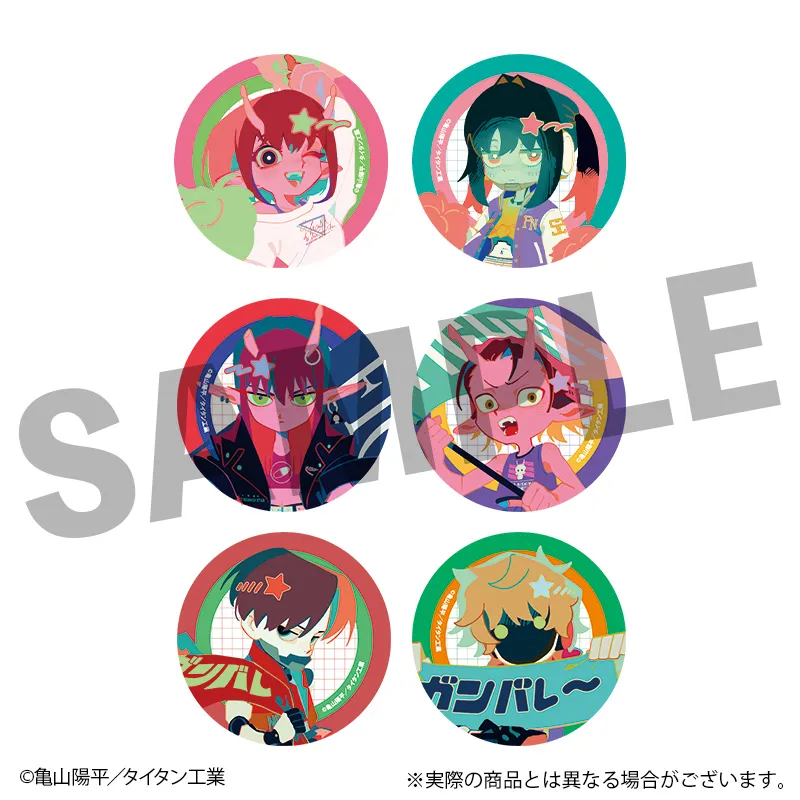 銀河特急 ミルキー☆サブウェイ トレーディングフレフレンズ缶バッジ 全6種