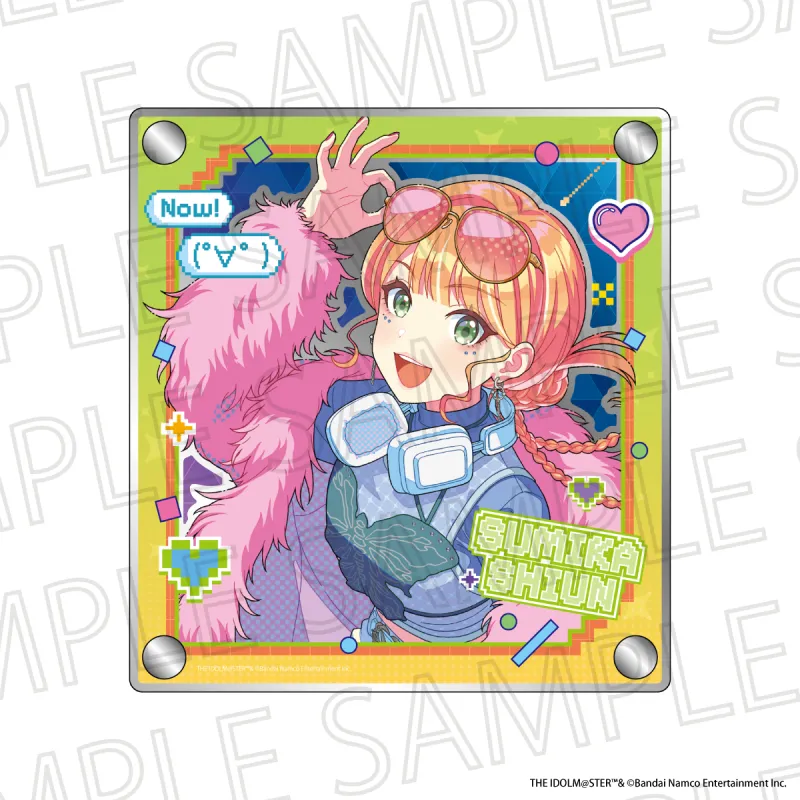 学園アイドルマスター　3重アクリルミラープレート　ミラクルナナウ(゚∀゚)！　紫雲清夏