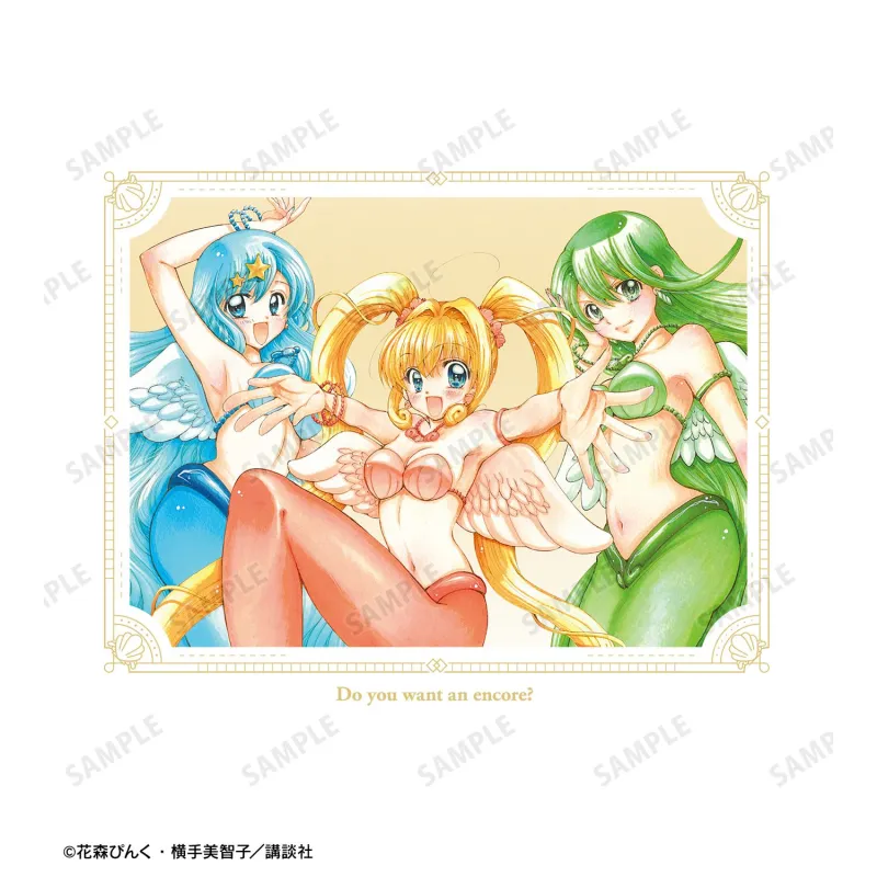 花森ぴんく先生 描き下ろし 集合 羽を纏ったマーメイドver. Tシャツメンズ(サイズ/XXL)