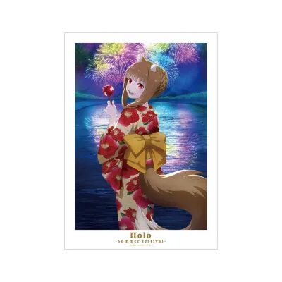 ホロ 「夏祭り」ビジュアル A3マット加工ポスター
