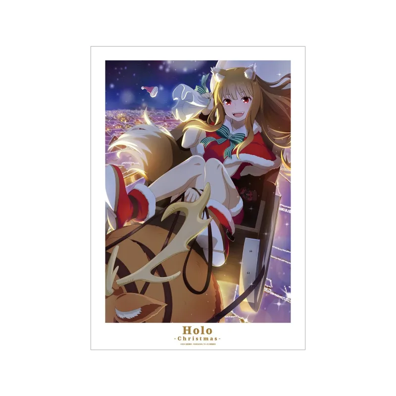ホロ 「クリスマス」ビジュアル A3マット加工ポスター