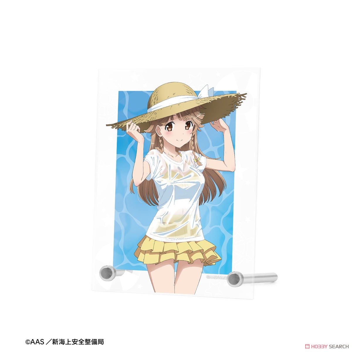 描き下ろし 納沙 幸子 海辺ver. A6アクリルパネル 3