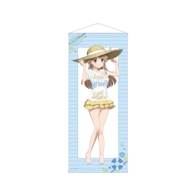 描き下ろし 納沙 幸子 海辺ver. 等身大タペストリー