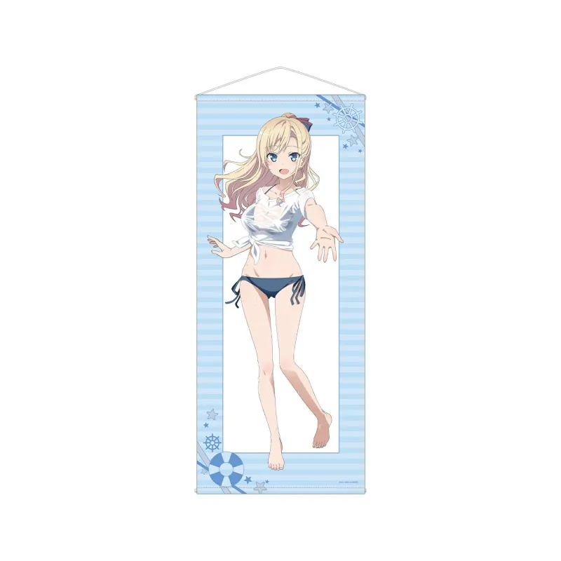 描き下ろし ヴィルヘルミーナ 海辺ver. 等身大タペストリー