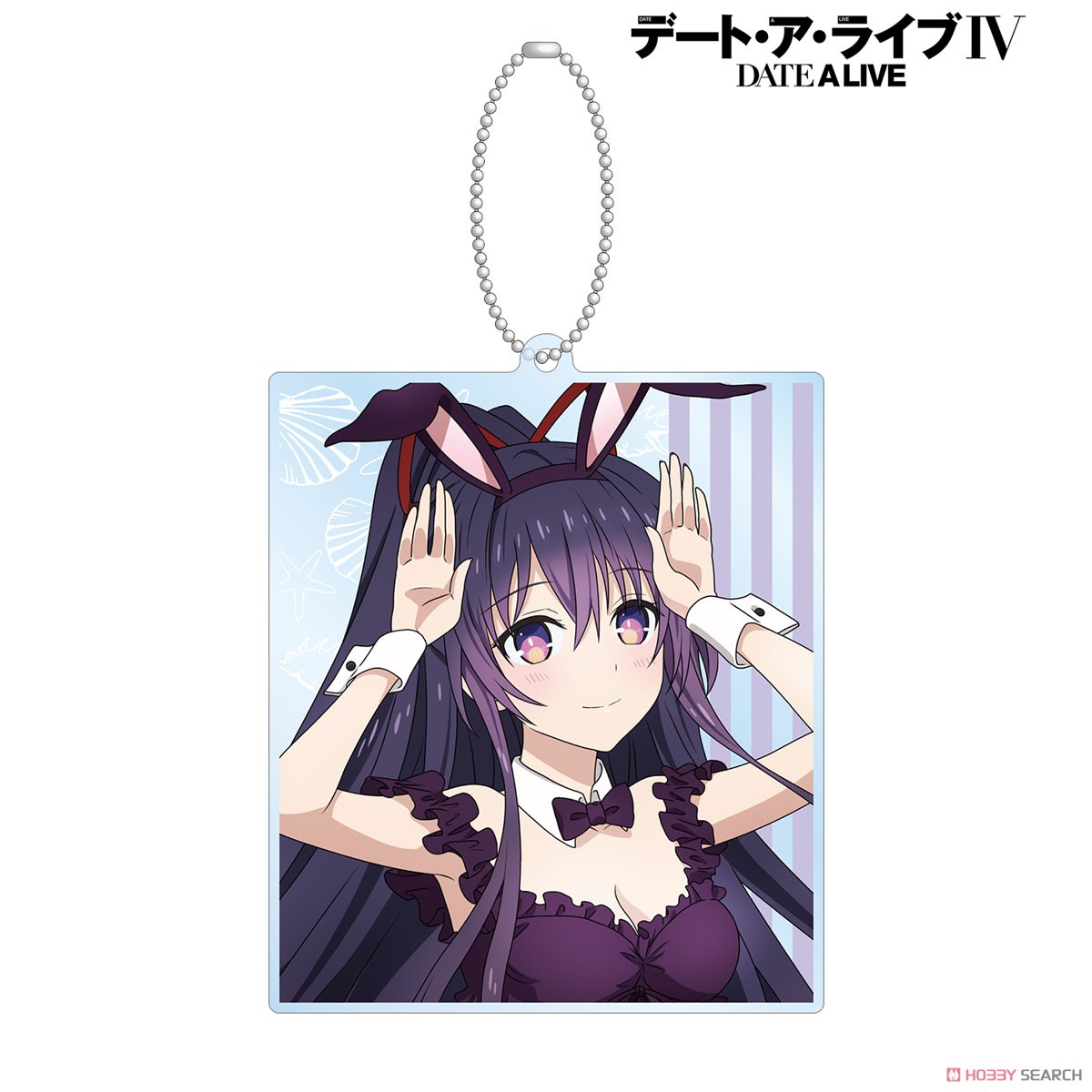 描き下ろし 夜刀神十香 水着バニーver. BIGアクリルキーホルダー