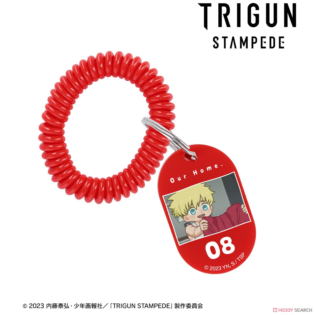 ヴァッシュ・ザ・スタンピード ゆるコマ ロッカーキー風アクリルキーホルダー ver.C 2