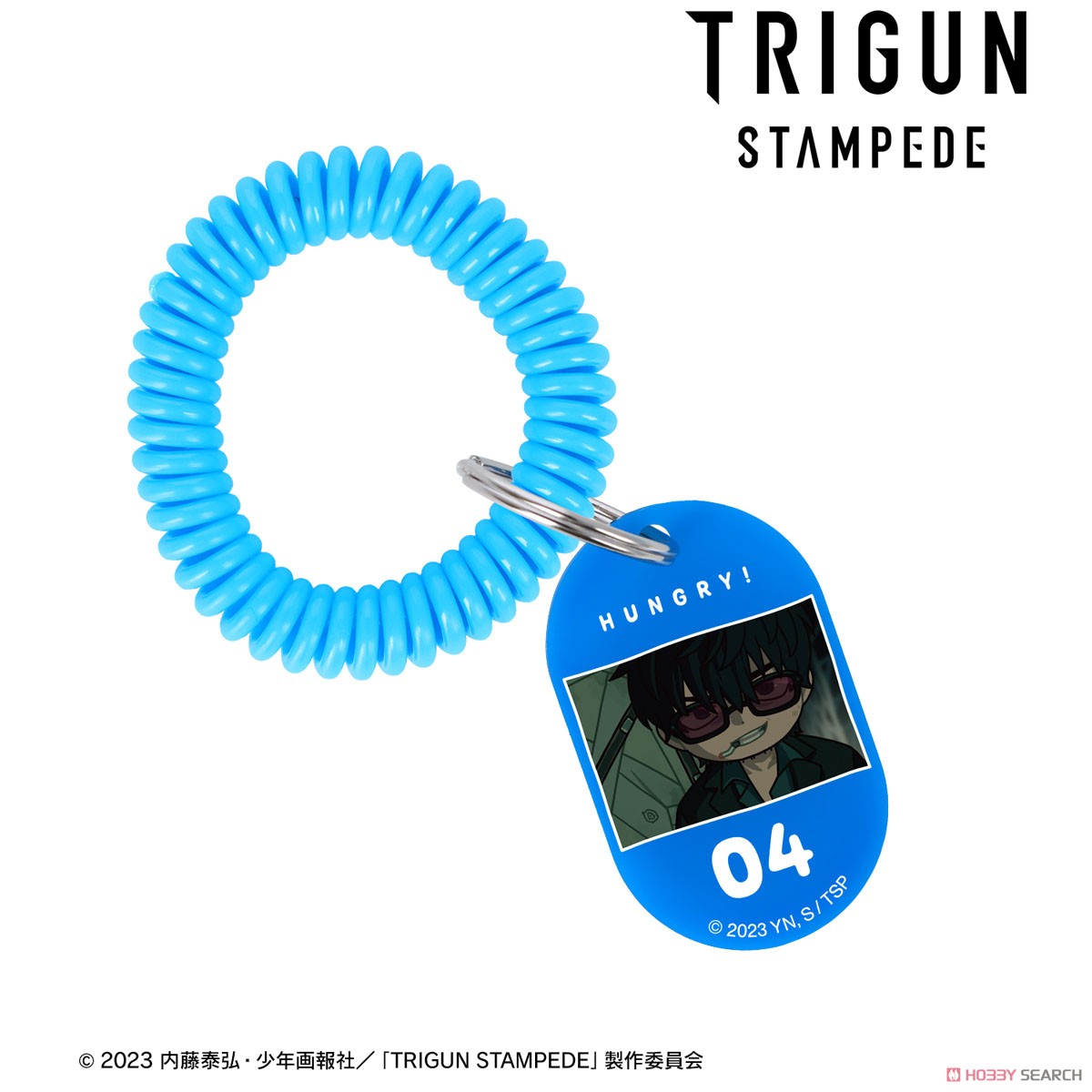 ニコラス・D・ウルフウッド ゆるコマ ロッカーキー風アクリルキーホルダー ver.A 2