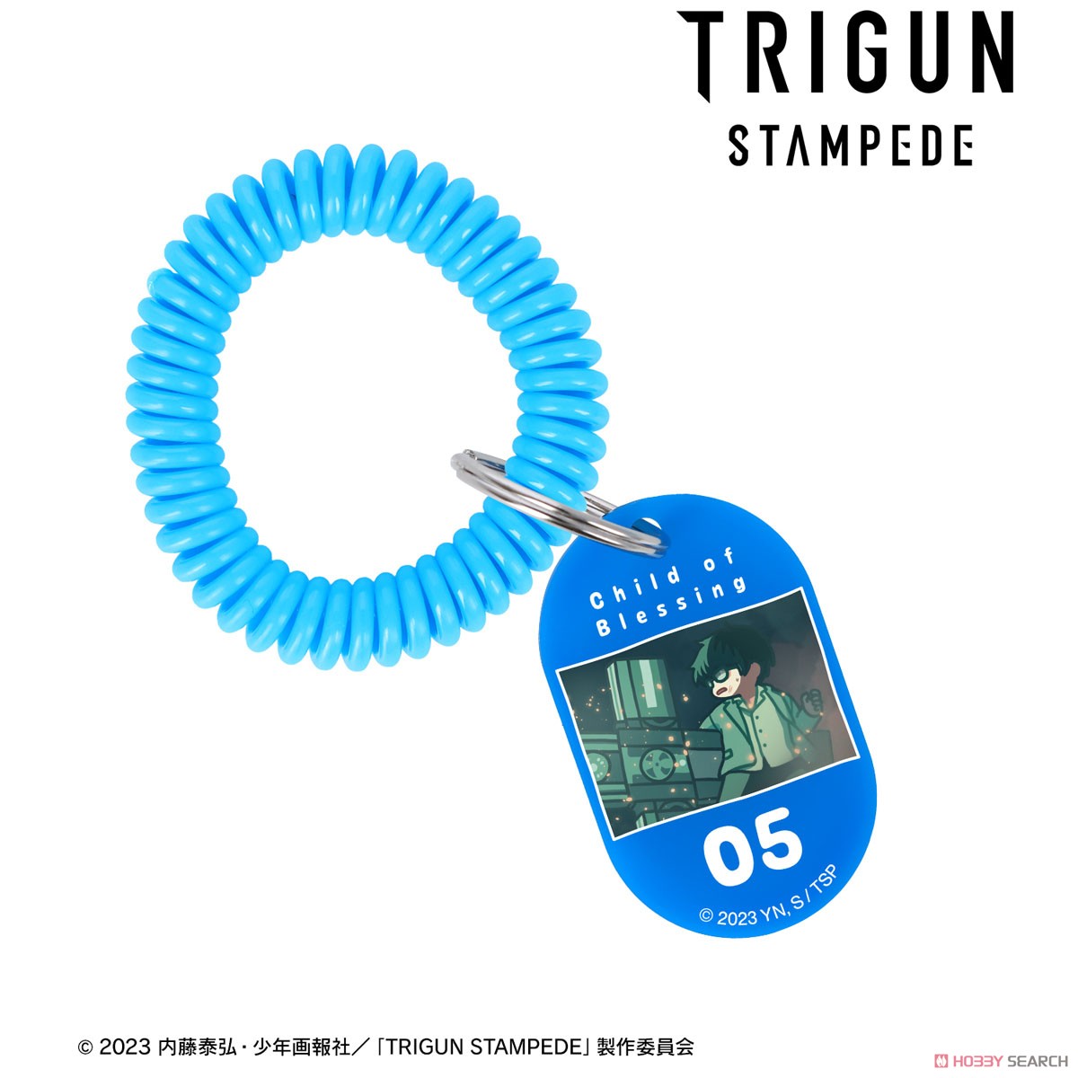 ニコラス・D・ウルフウッド ゆるコマ ロッカーキー風アクリルキーホルダー ver.B 2