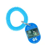 ニコラス・D・ウルフウッド ゆるコマ ロッカーキー風アクリルキーホルダー ver.B 1